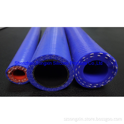 Nontoxic And Harmless Silicone Braided Tube With Different Color